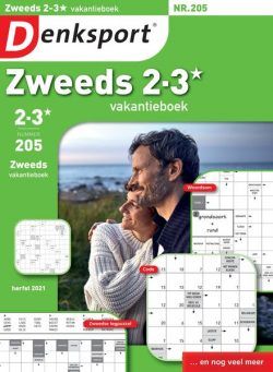 Denksport Zweeds 2-3 vakantieboek – 16 september 2021
