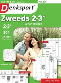 Denksport Zweeds 2-3 vakantieboek – 26 augustus 2021