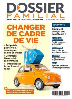 Dossier Familial – Septembre 2021