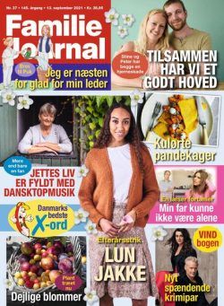 Familie Journal – 13 september 2021