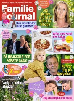 Familie Journal – 16 august 2021