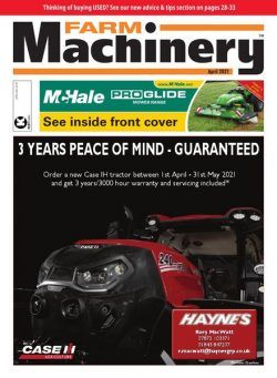 Farm Machinery – April 2021