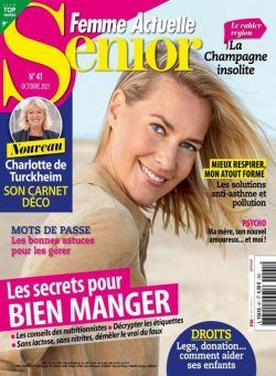 Femme Actuelle Senior – Octobre 2021