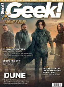 Geek! Germany – September 2021