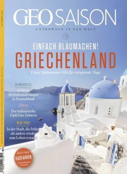 Geo Saison – Oktober 2021