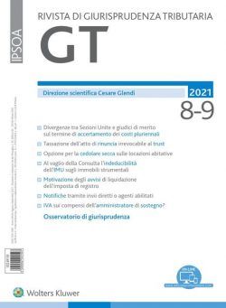 GT Rivista di Giurisprudenza Tributaria – Agosto-Settembre 2021