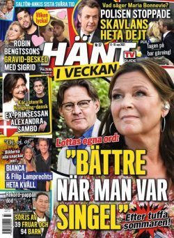 Hant i Veckan – 08 september 2021