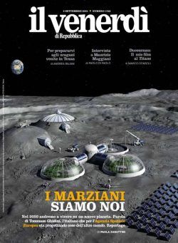 Il Venerdi di Repubblica – 3 Settembre 2021