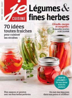 Je Cuisine – Aout 2021