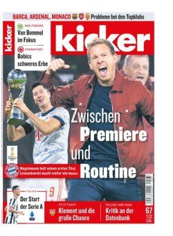 Kicker – 19 August 2021