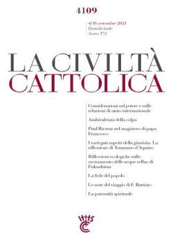 La Civilta Cattolica – 4 Settembre 2021