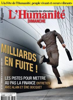 L’Humanite Dimanche – 16 Septembre 2021