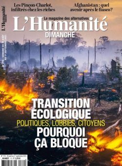 L’Humanite Dimanche – 26 Aout 2021