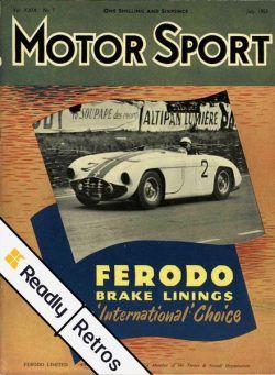 Motor Sport Retros – August 2021