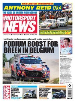 Motorsport News – August 19, 2021