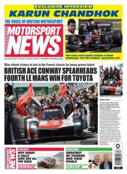 Motorsport News – August 26, 2021