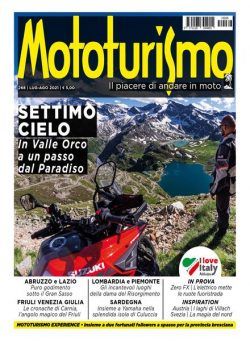 Mototurismo – Luglio-Agosto 2021