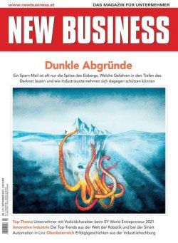 NEW BUSINESS – 31 August 2021