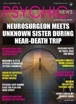 Psychic News – Issue 4204 – September 2021