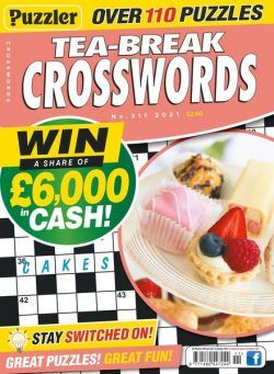 Puzzler Tea-Break Crosswords – September 2021