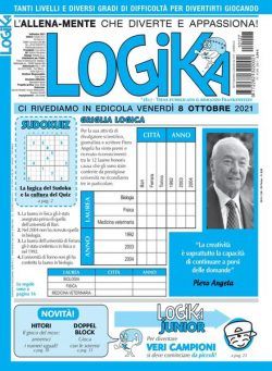 Settimana Logika – 10 settembre 2021