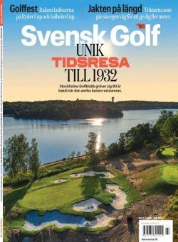 Svensk Golf – augusti 2021