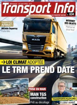 Transport Info – 27 Aout 2021