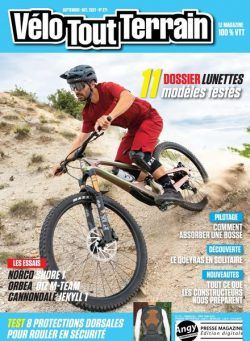 Velo Tout Terrain – Septembre-Octobre 2021