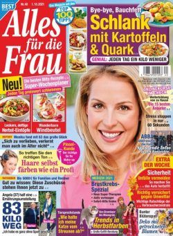 Alles fur die Frau – 01 Oktober 2021