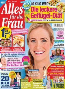 Alles fur die Frau – 24 September 2021