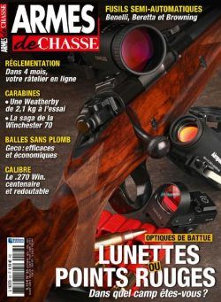 Armes de Chasse – septembre 2021