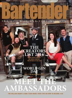 Australian Bartender – June 2016