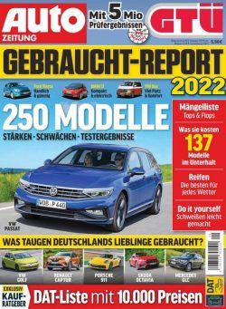 Auto Zeitung Modern Classics – 15 September 2021