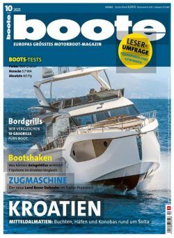 Boote – Oktober 2021