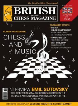 British Chess Magazine – September 2021