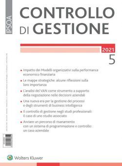 Controllo di gestione – Settembre-Ottobre 2021
