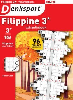 Denksport Filippine 3 Vakantieboek – september 2021