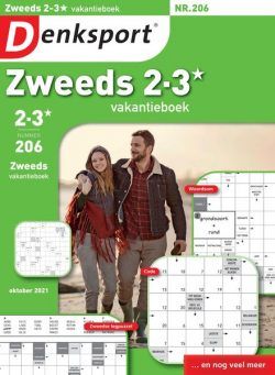 Denksport Zweeds 2-3 vakantieboek – 07 oktober 2021