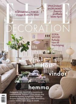 Elle Decoration Sweden – oktober 2021