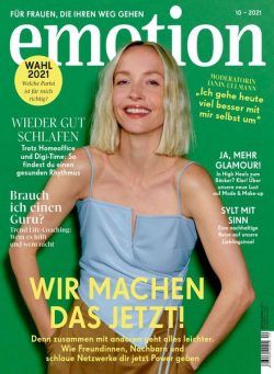 Emotion Germany – Oktober 2021