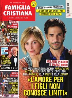 Famiglia Cristiana – 19 Settembre 2021