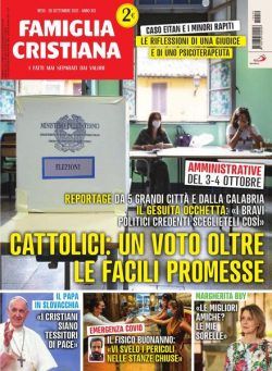 Famiglia Cristiana – 26 Settembre 2021