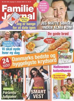 Familie Journal – 04. oktober 2021