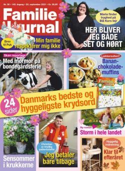 Familie Journal – 20. september 2021