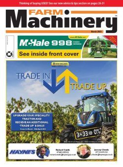 Farm Machinery – March 2021