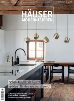 Hauser modernisieren – 26 August 2021