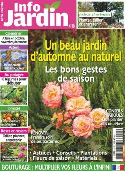 Info Jardin – Septembre-Novembre 2021