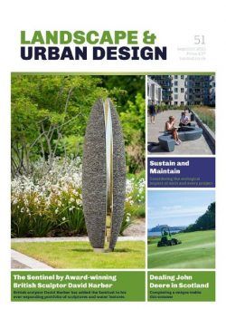 Landscape & Urban Design – September-October 2021