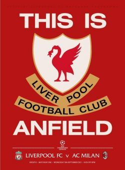 Liverpool FC Programmes – vs AC Milan – 15 September 2021