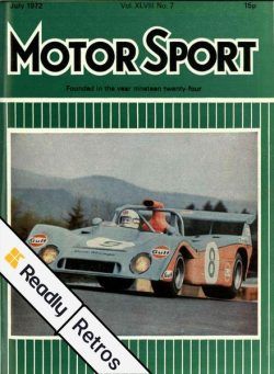 Motor Sport Retros – October 2021